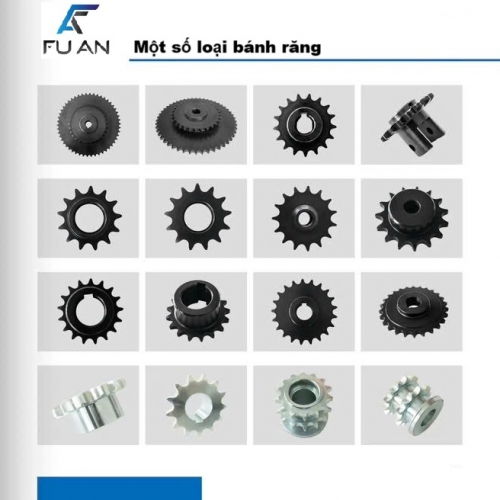 Linh kiện bánh răng và trục truyền động