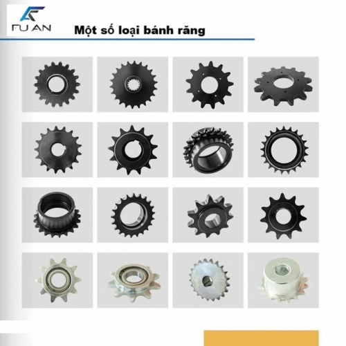 Linh kiện bánh răng và trục truyền động